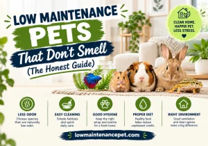 Low Maintenance Pets That Don’t Smell (The Honest Guide)